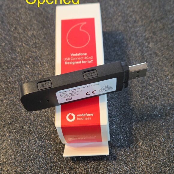 Lot of THREE (3) Vodafone USB Connect Modems - New Sealed / Open Box / Used - Picture 7 of 11
